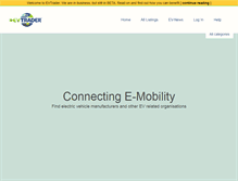 Tablet Screenshot of electric-car.info